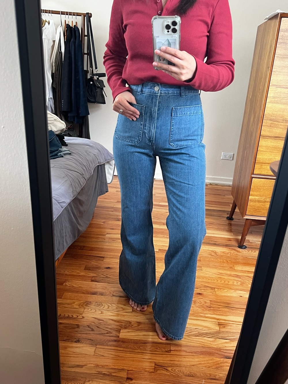 Uniqlo JWA Flare Jeans